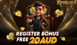 register bonus get 20aud