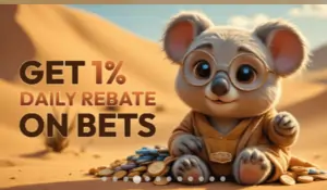 get 1% daily rebate