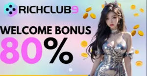 80% welcome bonus